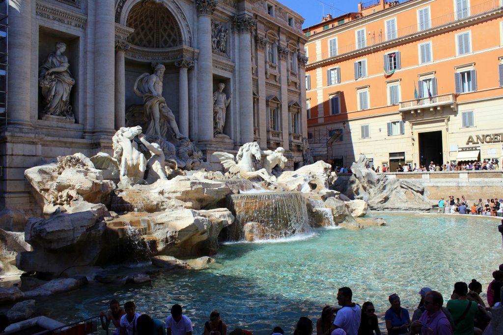 The Trevi Fountain