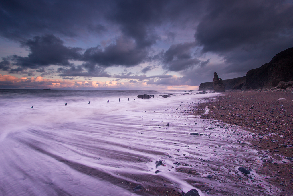 Chemical Beach Seaham Blue Hour