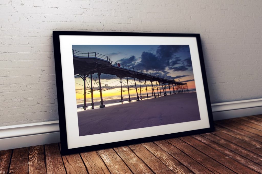 Saltburn-Pier-Sunset-Afterglow