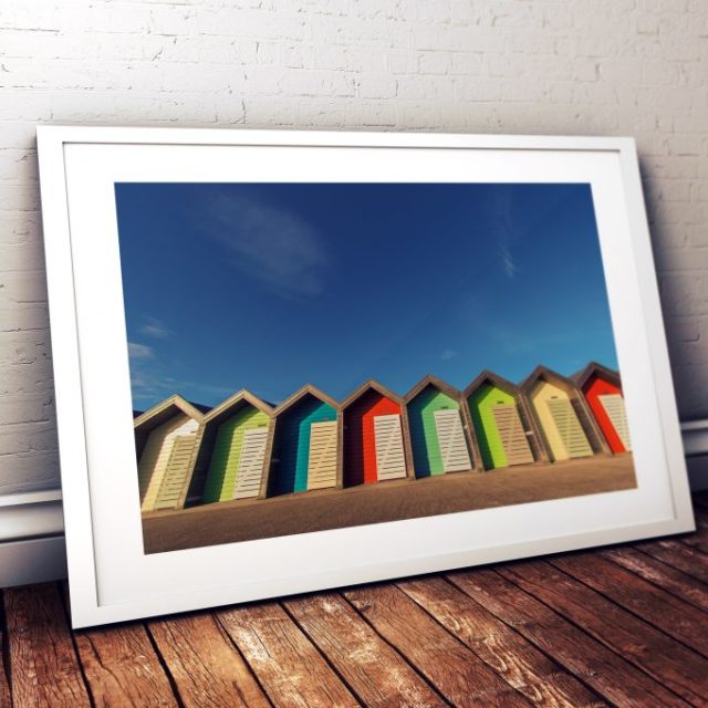 Blyth Beach Huts, Northumberland