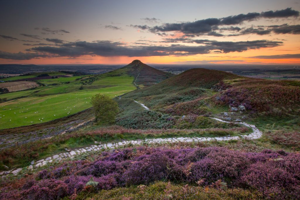 Little Roseberry Sunset North York Moors Northern Landscapes By   Augusts Sunset DSLR V3 