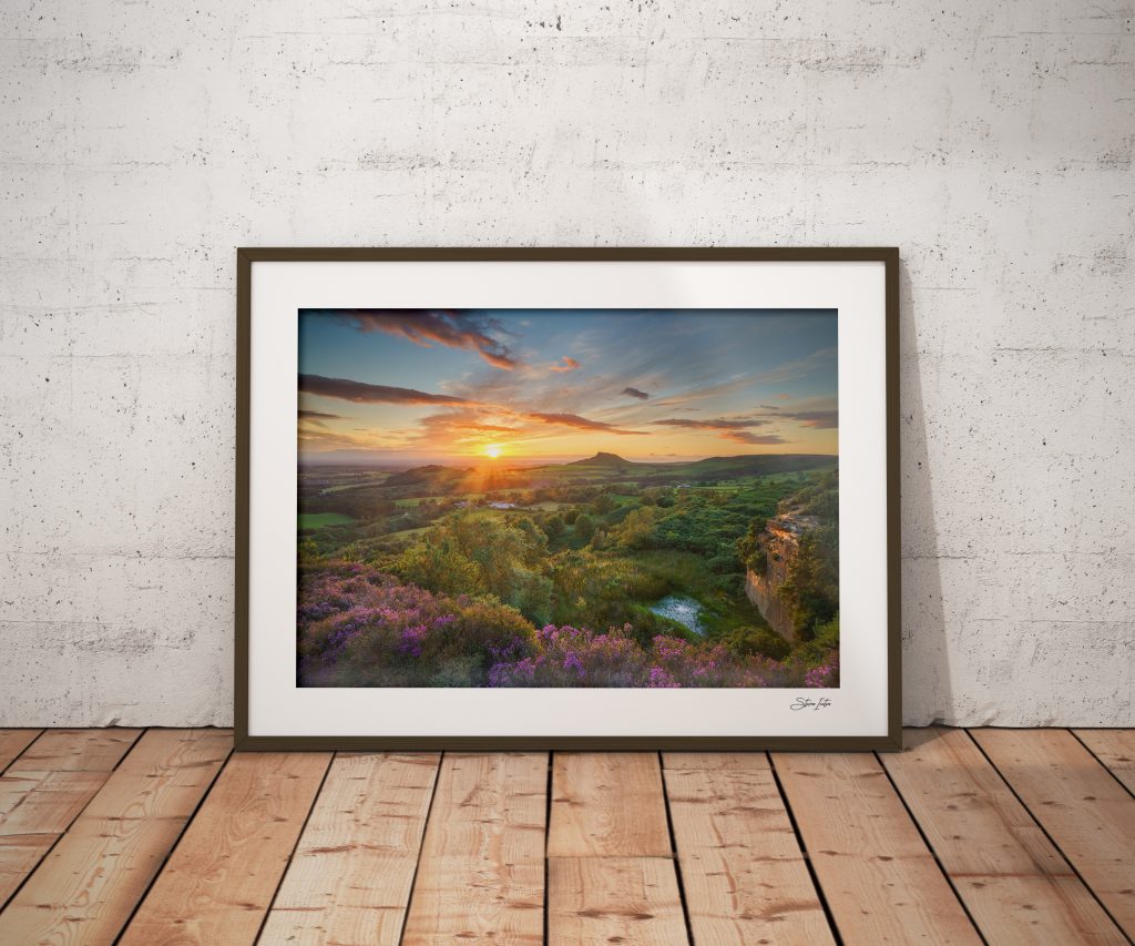 Cockshaw Hill Sunset 2020 - Northern Landscapes by Steven Iceton